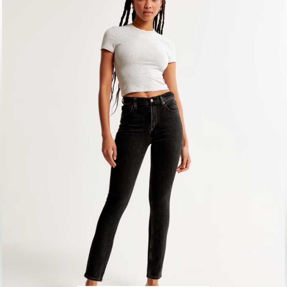 Abercrombie & Fitch Super Skinny Black Jean